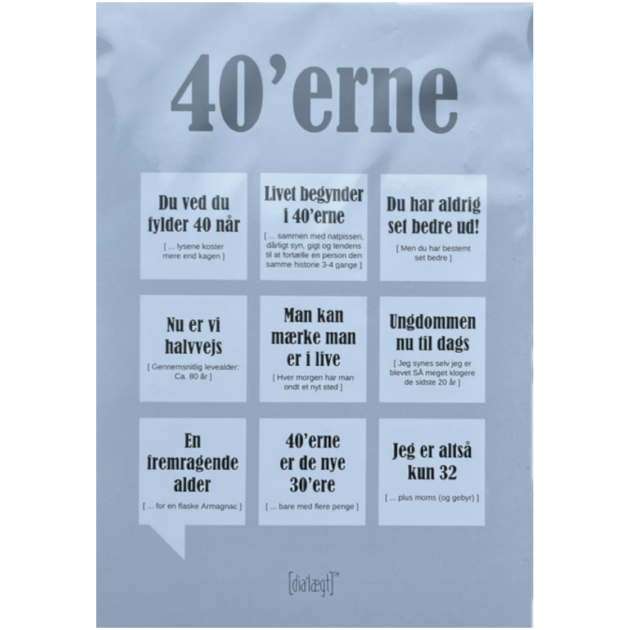 Dialægt Kort - 40'erne