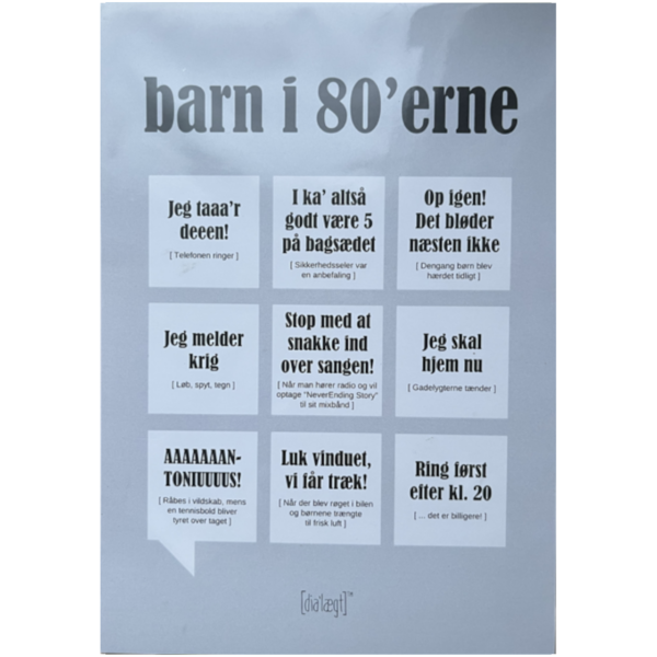 Dialægt Kort - 80'erne