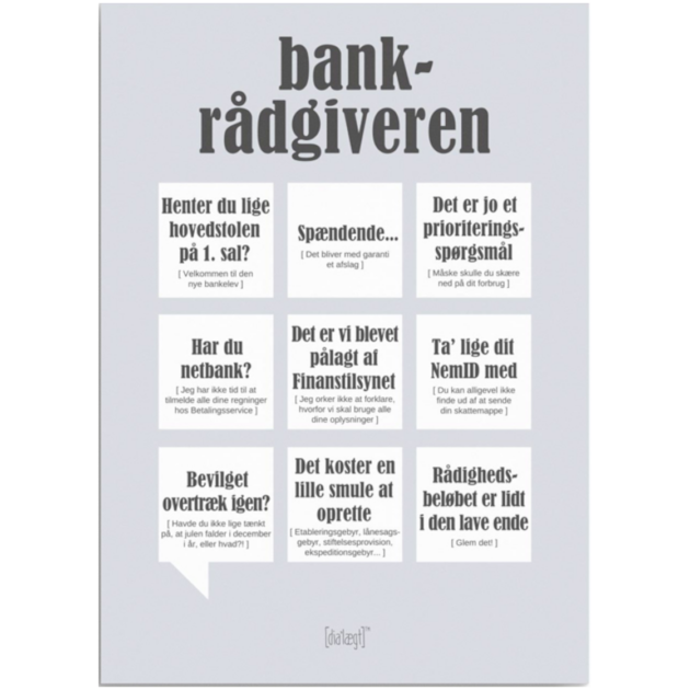 Dialægt Kort - bankrådgiveren