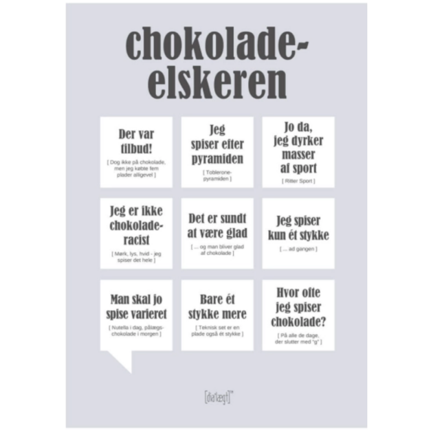 Dialægt Kort - Chokoladeelskeren