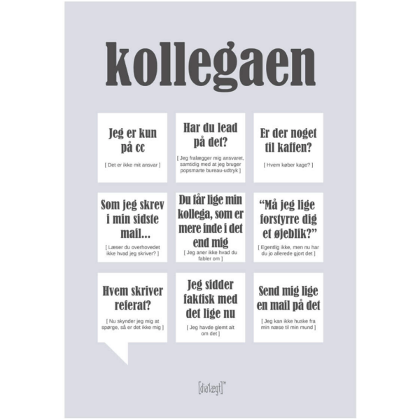 Dialægt Kort - kollegaen