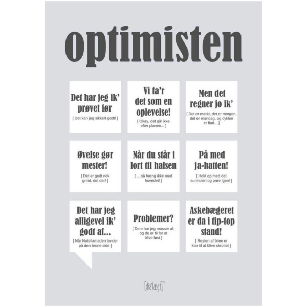 Dialægt Kort - optimisten