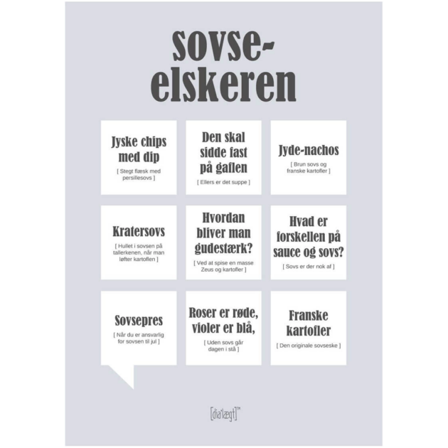 Dialægt Kort - Sovse-elskeren